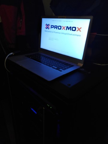 installing proxmox