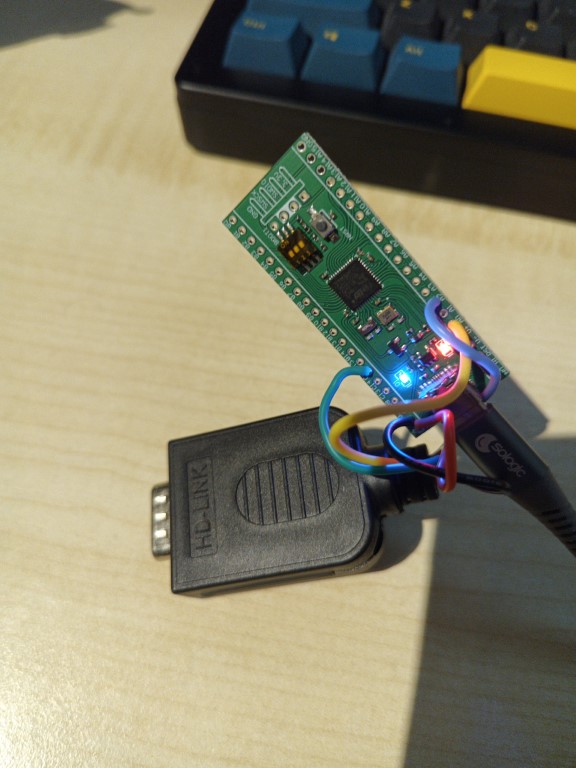 STM32F401 to connector