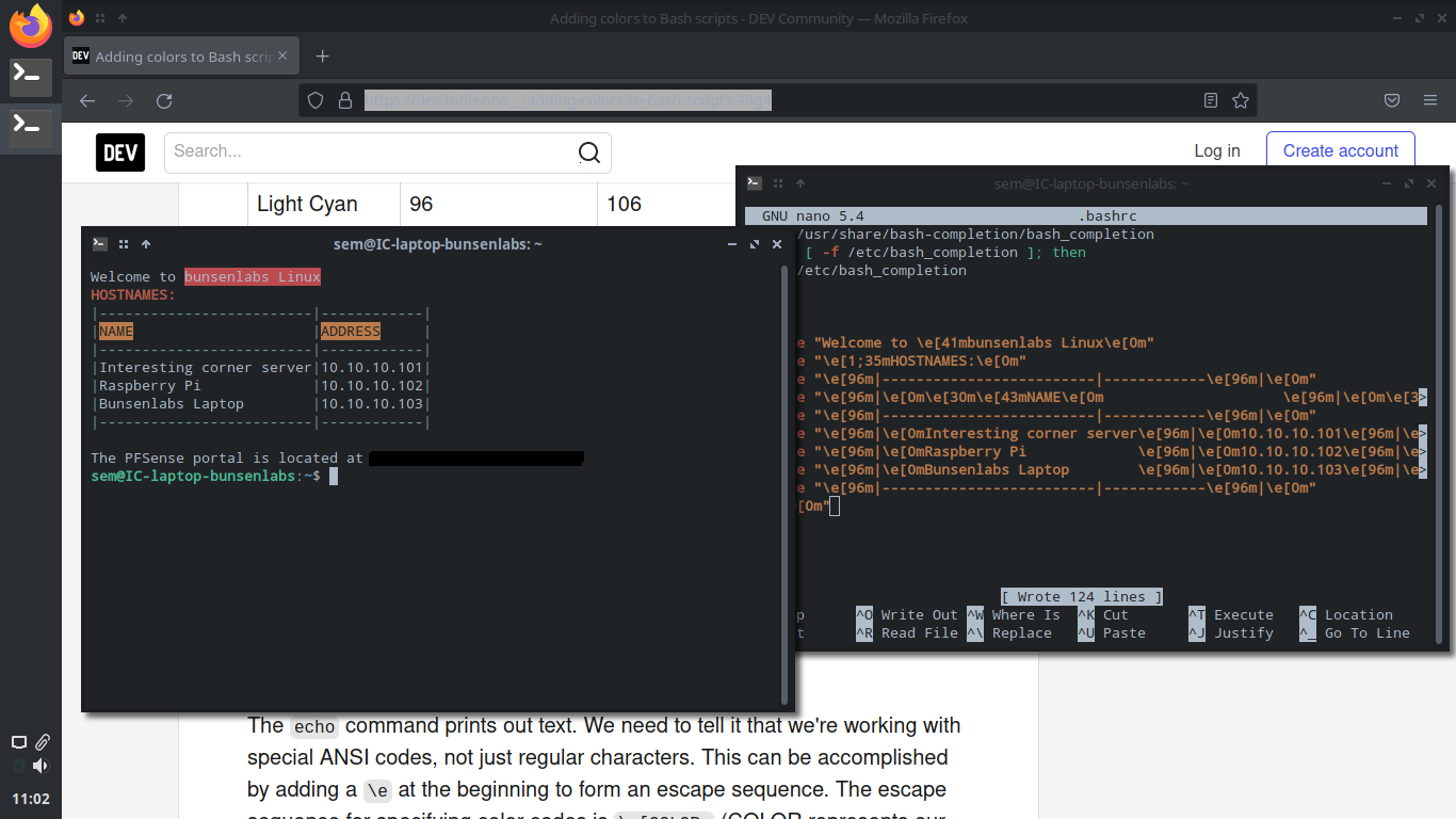 BunsenLabs desktop 2